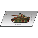 COBI 2807 Německý tank PzKpfw VI TIGER č. 114