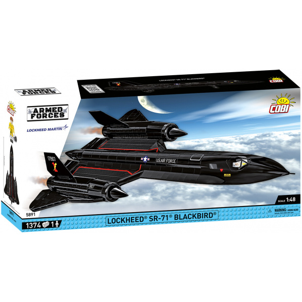 COBI 5891 Americký letoun Lockheed SR-71 Blackbird