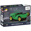 COBI 24517 Americký terénní automobil Jeep Willys CJ-2A