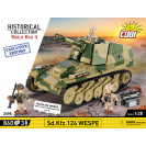 COBI 2598 Německá samohybná houfnice Sd.Kfz.124 Wespe