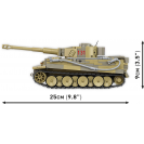 COBI 3123 Německý tank PzKpfw VI Tiger č.131,  1:35