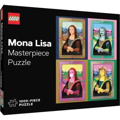 Chronicle Books Puzzle LEGO® Mona Lisa 1000 dílků