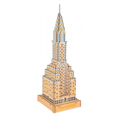 Woodcraft Dřevěné 3D puzzle Chrysler Building