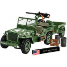 COBI 2804 Americký terénní automobil Jeep Willys s přívěsem EXECUTIVE EDITION