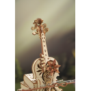 RoboTime 3D dřevěné mechanické puzzle Kouzelné violoncello (elektrický pohon)