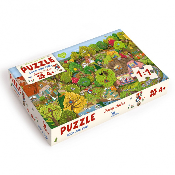 Magellan Puzzle Hledej a najdi Červená Karkulka