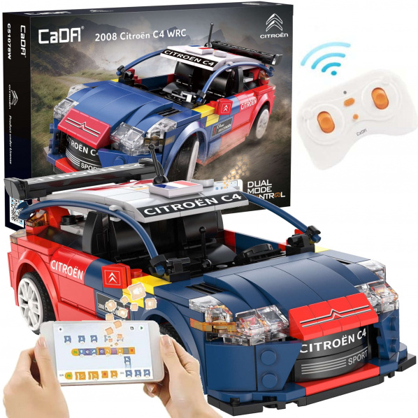 CADA C51078W Sportovní automobil Citroen C4 WRC na dálkové ovládání