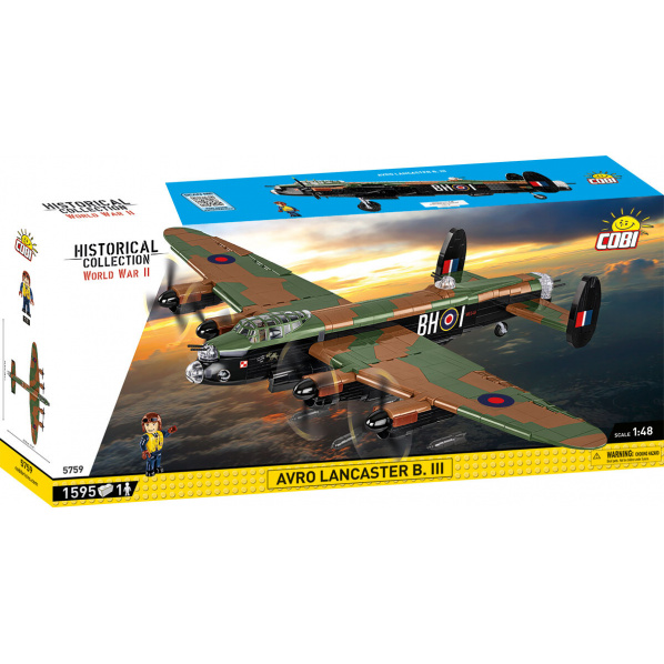 Cobi 5759 Britský bombardér Avro Lancaster B III