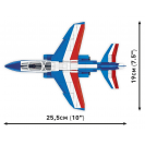 Cobi 5841 Francouzský akrobatický letoun Alpha Jet – PATROUILLE DE FRANCE