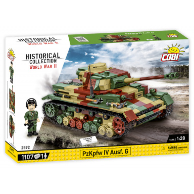 Cobi 2592 Německý tank Panzerkampfwagen IV Ausf G