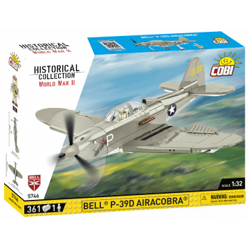 Cobi 5746 Americký stíhací letoun Bell P-39D Airacobra