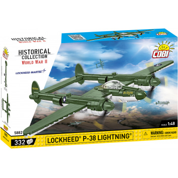 COBI 5882 Americký stíhací letoun Lockheed P-38 Lightning