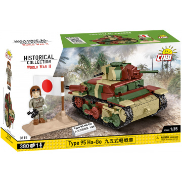 Cobi 3115 Japonský lehký tank Type 95 Ha-Go 