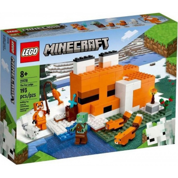 LEGO Minecraft 21178 Liščí domek