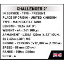 Cobi 2627 Britský hlavní bojový tank Challenger 2 