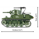 COBI 3129 M3 Stuart, 1:35, 511 k, 2 f