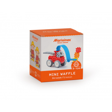 Marioinex MINI WAFLE – Hasič (malý)