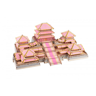 Woodcraft Dřevěné 3D puzzle Epang palace