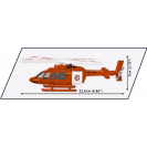 COBI 26627 Helikoptéra Bell 407 Pobřežní stráže