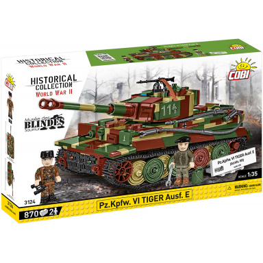 COBI 3124 Německý tank PzKpfw VI Tiger Ausf E,  1:35