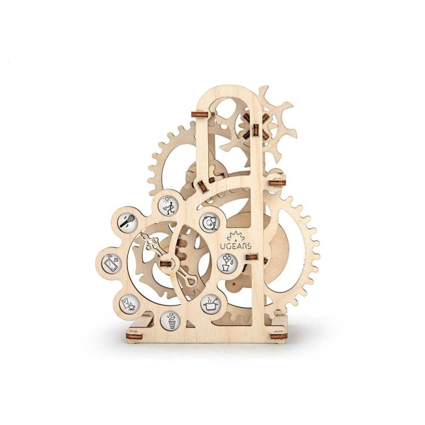 Ugears 3D dřevěné mechanické puzzle Dynamometr