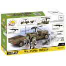 COBI 3132 Willys MB s přívěsem