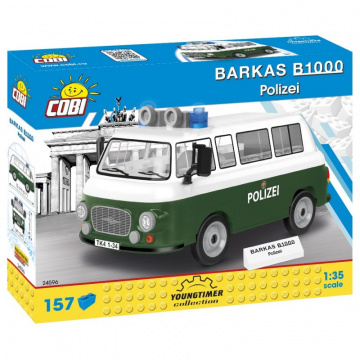 Cobi 24596 Youngtimer Barkas B1000 Polizei, 1:35, 157 k