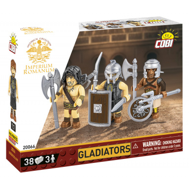 COBI 20066 3 figurky s doplňky Gladiátoři 