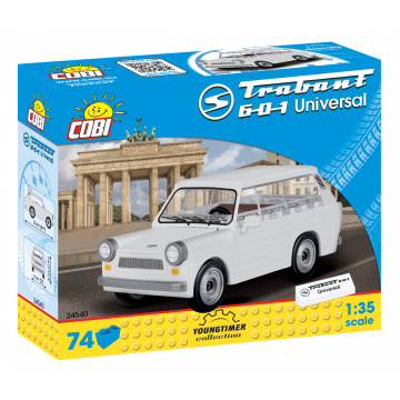 Cobi 24540 Youngtimer Trabant 601 Universal, 1:35, 74 k