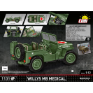 COBI 2806 Americký terénní automobil Jeep Willys MB