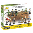 COBI 2054 3 figurky s doplňky D-Day 1944, 34 k