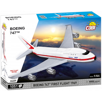 COBI 26609 Americký dopravní letoun Boeing 747 First Flight 1969