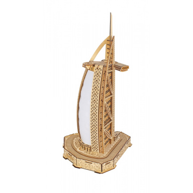 Woodcraft Dřevěné 3D puzzle Burdž al-Arab