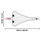 Cobi 1917 Britsko-francouzský letoun Historical Collection – Concorde z Brooklands Museum