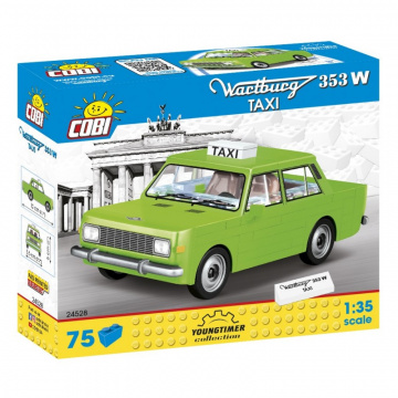 Cobi 24528 Youngtimer Wartburg 353W Taxi, 1:35, 75 k