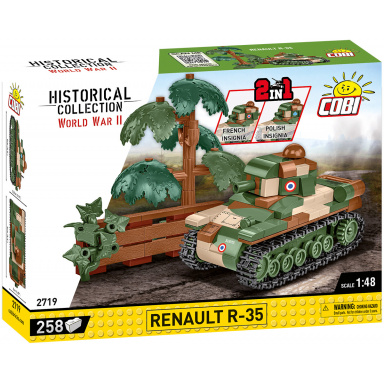 Cobi 2719 Francouzský pěchotní tank Renault R-35