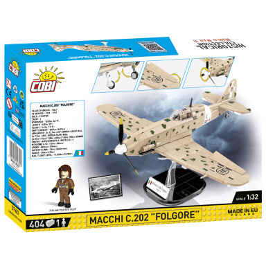 COBI 5760 Italský stíhací letoun Macchi MC. 202 FOLGORE