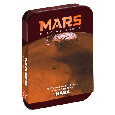 Chronicle Books Vesmírné hrací karty Mars