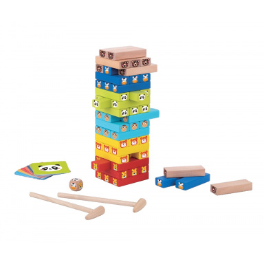 2Kids Toys Jenga se zvířátky