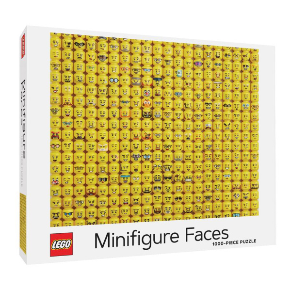 Chronicle books Puzzle LEGO® Obličeje minifigurek 1000 dílků