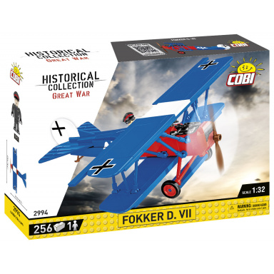 COBI 2994 Německý stíhací letoun Fokker D.VII