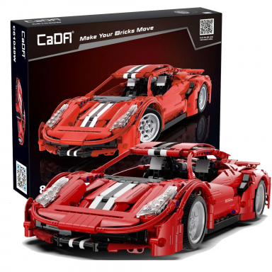 CaDA C61049W Sportovní auto Red Devil