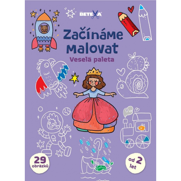 Betexa Začínáme malovat - Veselá paleta