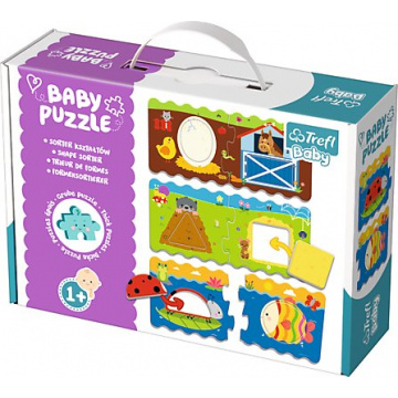 TREFL Baby puzzle Tvary