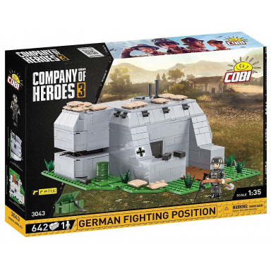 Cobi 3043 Německé velitelské opevnění - Company of Heroes. 