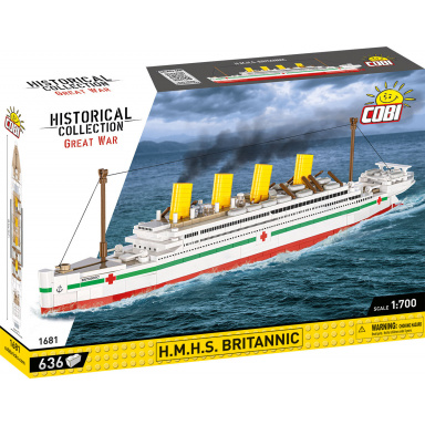 COBI 1681 Britská zaoceánská loď H.M.H.S. Britannic