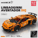 Mould King 13177 Italský sportovní automobil Lamborghini Aventador SVJ R/C