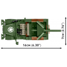 COBI 3116 Americké terénní vozidlo 37mm GMC M6 FARGO 