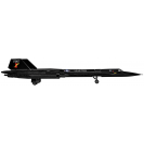 COBI 5891 Americký letoun Lockheed SR-71 Blackbird