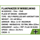 Cobi 2593 Německý protiletadlový kanón Flakpanzer IV Wirbelwind - Executive Edition